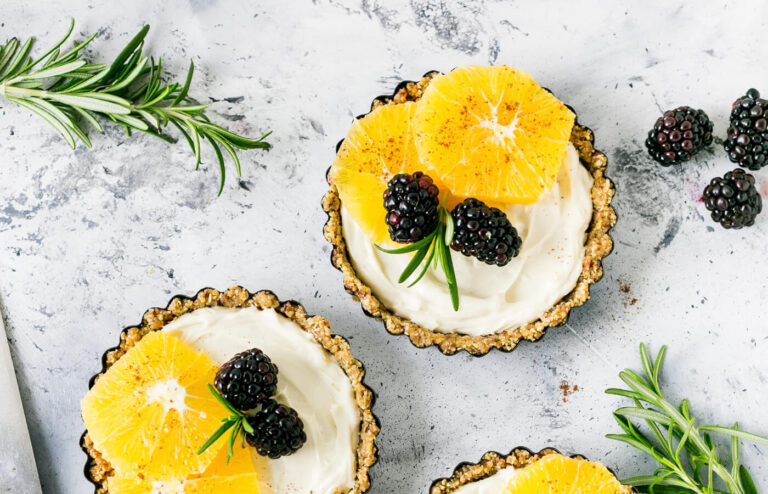 Colorful desserts